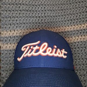 Royal blue Titleist hat